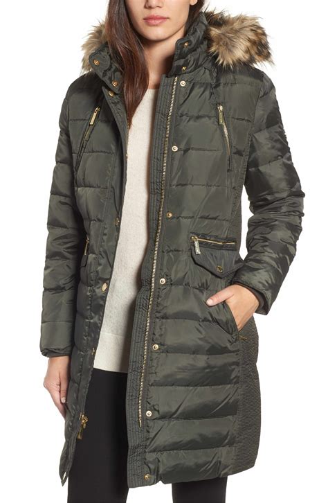 michael kors women down parka